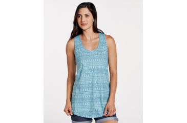 Image of Toad&amp;Co Papyrus Flowy Women's Tank, Aquifer Geo Seed Print, Extra Large T1112702-413-XL
