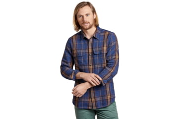 Image of Toad&amp;Co Ranchero LS Shirt - Mens, Blue Moon, Small, T2241907-448-S