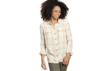 Image of Toad&amp;Co Re-Form Flannel Shirt - Womens, Egret, Small, T1241913-020-S