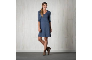 Image of Toad&amp;Co Rosalinda Dress-Indigo Nordic Print-Small