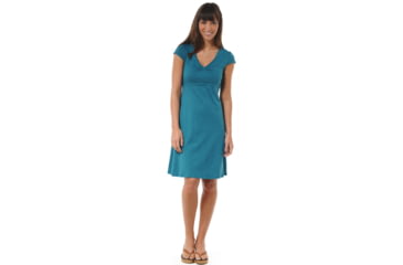 Image of Toad&amp;Co Rosemarie Dress - Women's-Deep Blue Green-X-Small