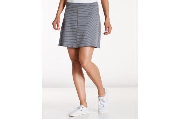 Image of Toad&amp;Co Seleena Women's Skort, Smoke Lean Stripe, Medium T1842801-015-M