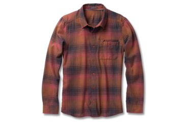 Image of Toad&amp;Co Singlejack Long Sleeve Shirt - Men's-Dark Chestnut-Small