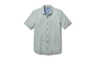 Image of Toad&amp;Co Smythy Men's Short Sleeve Shirt, Deepwater, Large T2012137-421-L