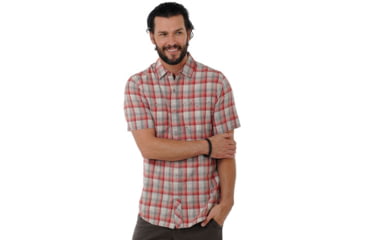 Image of Toad&amp;Co Smythy Short Sleeve Shirt - Men's-Red Potato-X-Large