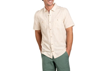 Image of Toad&amp;Co Smythy Short Sleeve Shirt - Mens, Starfish, Extra Large, T2012137-245-XL