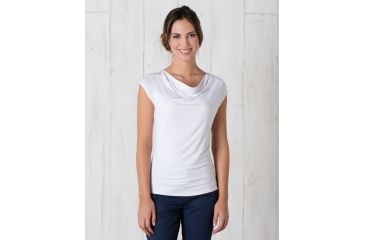Image of Toad&amp;Co Susurro Women's Short Sleeve Tee, White, Large T1002511-000-L