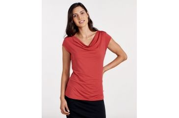 Image of Toad&amp;Co Susurro Women's Short Sleeve Tee, Rhubarb, Extra Small T1002511-659-XS