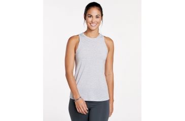 Image of Toad&amp;Co Swifty Racer Women's Tank, Egret Stripe, Large T1112802-026-L