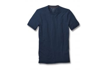 Image of Toad&amp;Co Tempo Men's Short Sleeve Slim Crew, Deep Navy, 2XL T2002812-420-XXL