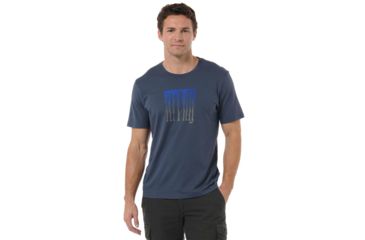 Image of Toad&amp;Co Tree City Tee - Men's-Blue Steel-Small