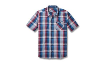 Image of Toad&amp;Co Ventilair Men's Short Sleeve Shirt, Deep Navy, Medium, T2222704-420-M
