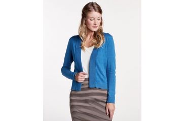 Image of Toad&amp;Co Woodstock Women's Cardigan, Bright Indigo, Large T1072800-402-L