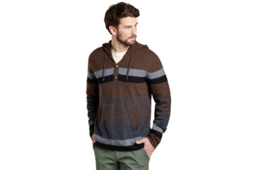 Image of Toad&amp;Co Ziggy Hoodie - Mens, Buffalo Stripe, 2XL, T2081903-241-XXL