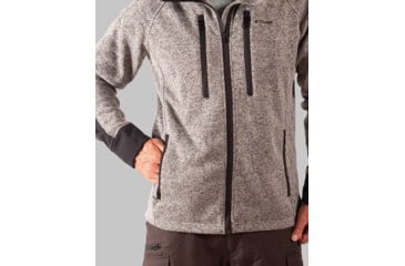 Image of TOBE Outerwear Himalaya Fleece Jacket - Mens, Marl Gray, L, 310522-006-005