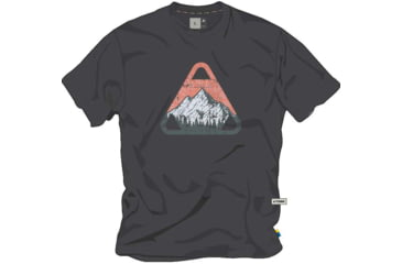 Image of TOBE Outerwear Path Tee, Rise Asphalt, L, 300123-501-005
