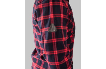 Image of TOBE Outerwear Sonora Shirt - Mens, Red/Navy, M, 310922-501-004