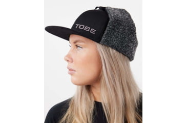 Image of TOBE Outerwear Spica Ear-flap Cap, Black, One Size, 250223-001-111