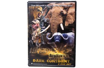 Image of Tom Miranda Outdoor Productions Adventure Bowhunter, Dark Continent Africa DVD Set, Assorted 75791
