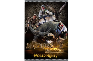 Image of Tom Miranda Outdoor Productions Adventure Bowhunter World Hunts DVD, Multi, ABWH-DVD