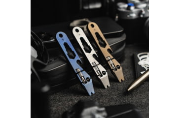 Image of Toor Knives Titanium Keychain Multi-Tool, Bronze, Titanium MultiTool - Bronze