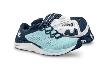 Image of Topo Athletic Fli-Lyte 4 Road Running Shoe - Womens, Powder Blue/White, 9, W049-090-PBLWHT