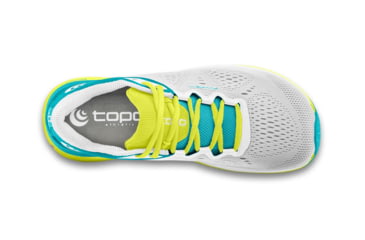 Image of Topo Athletic Fli-Lyte 4 Road Running Shoes - Mens, White/Lime, 13, M049-130-WHTLIM
