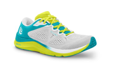 Image of Topo Athletic Fli-Lyte 4 Road Running Shoes - Mens, White/Lime, 13, M049-130-WHTLIM