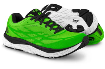 Image of Topo Athletic Magnifly 3 Road Running Shoes - Mens, Bright Green/Black, 9.5 US, M034-095-BGRBLK