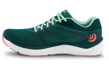 Image of Topo Athletic Magnifly 4 Road Running Shoes - Womens, Emerald/Coral, 7, W051-070-EMECOR