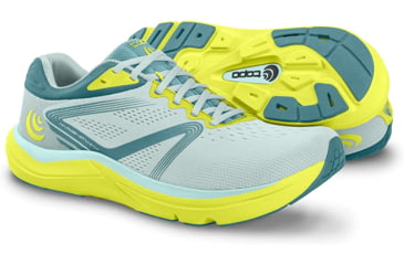 Image of Topo Athletic Magnifly 4 Road Running Shoes - Womens, Glass Blue/Lime, 9.5, W051-095-GBLLIM