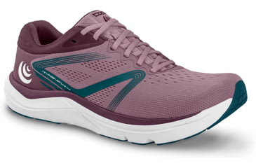 Image of Topo Athletic Magnifly 4 Road Running Shoes - Womens, Mauve/Navy, 9, W051-090-MAVNAV