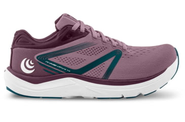Image of Topo Athletic Magnifly 4 Road Running Shoes - Womens, Mauve/Navy, 9, W051-090-MAVNAV