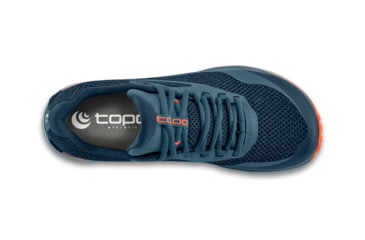 Image of Topo Athletic MT-4 Trail Running Shoe - Womens, Navy/Coral, 7, W052-070-NAVCOR