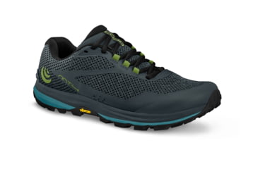 Image of Topo Athletic MT-4 Trailrunning Shoes - Mens, Grey/Blue, 9.5, M052-095-GRYBLU