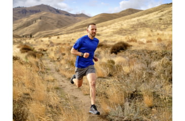 Image of Topo Athletic MT-4 Trailrunning Shoes - Mens, Grey/Blue, 9.5, M052-095-GRYBLU