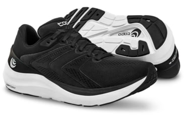 Image of Topo Athletic Phantom 2 Road Running Shoes - Mens, Black/White, 9 US, M046-090-BLKWHT