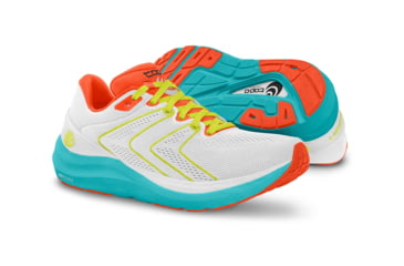 Image of Topo Athletic Phantom 2 Road Running Shoes - Womens, White/Sky, 7.5, W046-075-WHTSKY