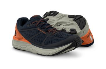 Image of Topo Athletic Phantom - Mens, Navy / Orange, Medium, 9, M032-090-NAVORG