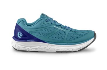 Image of Topo Athletic Phantom - Womens, Aqua / Cobalt, Medium, 7.5, W032-075-AQUCOB