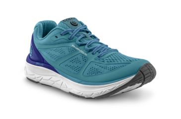 Image of Topo Athletic Phantom - Womens, Aqua / Cobalt, Medium, 7.5, W032-075-AQUCOB