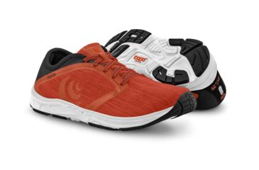 Image of Topo Athletic ST-3 - Mens, Orange / Black, Medium, 8, M026-080-ORGBLK