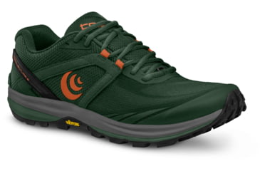 Image of Topo Athletic Terraventure 3 Trailrunning Shoes - Mens, Dark Green/Orange, 12 US, M048-120-DGEORG