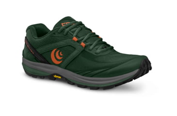 Image of Topo Athletic Terraventure 3 Trailrunning Shoes - Mens, Dark Green/Orange, 14, M048-140-DGEORG