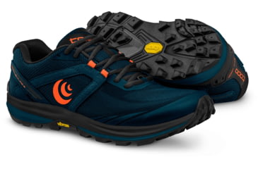 Image of Topo Athletic Terraventure 3 Trailrunning Shoes - Mens, Navy/Orange, 9 US, M048-090-NAVORG