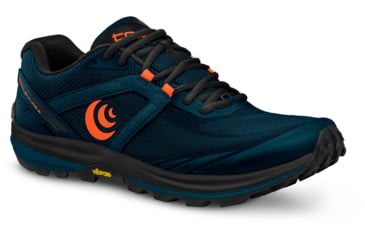 Image of Topo Athletic Terraventure 3 Trailrunning Shoes - Mens, Navy/Orange, 9 US, M048-090-NAVORG