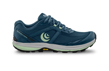 Image of Topo Athletic Terraventure 3 Trailrunning Shoes - Womens, Denim/Mint, 10.5, W048-105-DENMNT