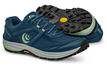 Image of Topo Athletic Terraventure 3 Trailrunning Shoes - Womens, Denim/Mint, 7 US, W048-070-DENMNT