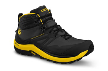 Image of Topo Athletic Trailventure 2 Hiking Boots - Mens, Charcoal/Mustard, 14, M053-140-CHAMUS
