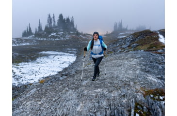 Image of Topo Athletic Trailventure 2 Hiking Boots - Womens, Black/Mint, 10.5, W053-105-BLKMNT